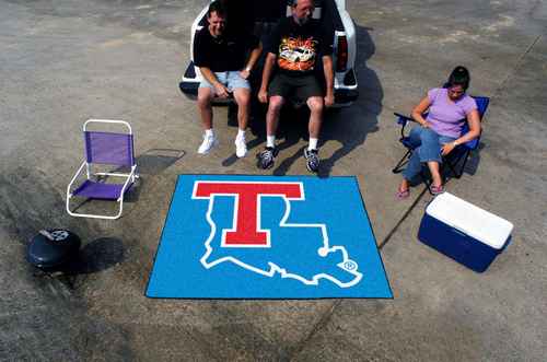 Louisiana Tech University Bulldogs Tailgater Rug - Click Image to Close