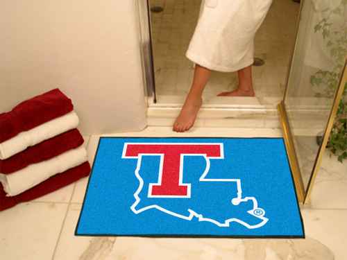 Louisiana Tech University Bulldogs All-Star Rug - Click Image to Close