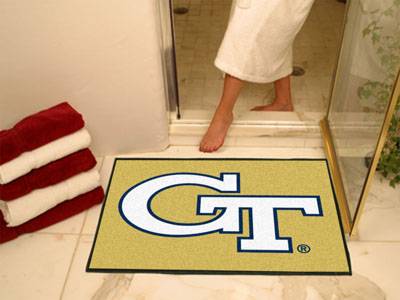 Georgia Tech Yellow Jackets All-Star Rug - Click Image to Close