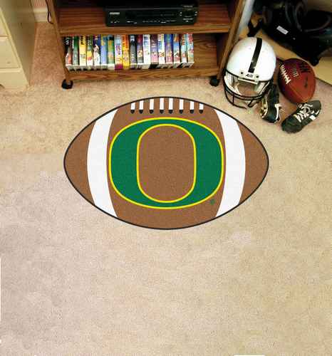 University of Oregon Ducks Football Rug - Click Image to Close