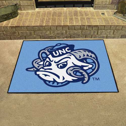 University of North Carolina Tar Heels All-Star Rug - Ram Logo - Click Image to Close