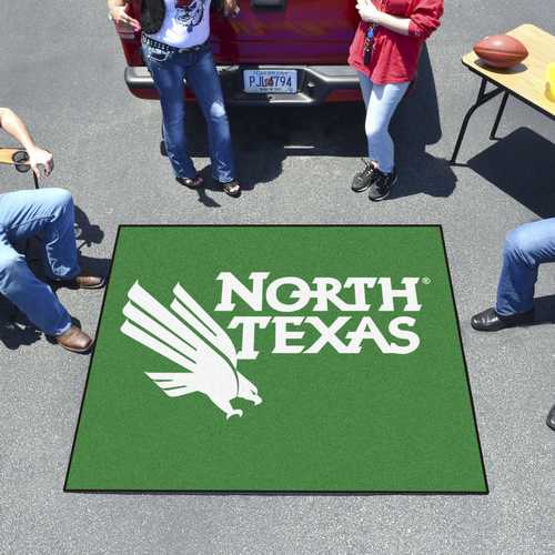 University of North Texas Mean Green Tailgater Rug - Click Image to Close