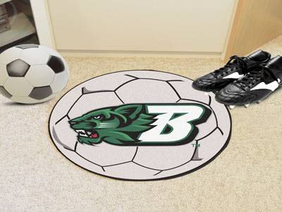 Binghamton University Bearcats Soccer Ball Rug - Click Image to Close