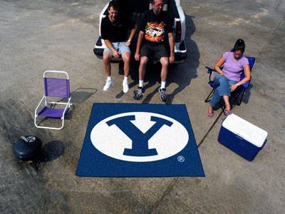 Brigham Young University Cougars Tailgater Rug - Click Image to Close