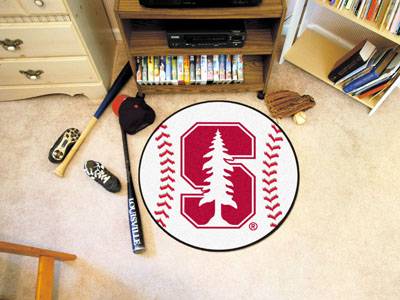 Stanford University Cardinal Baseball Rug - Click Image to Close