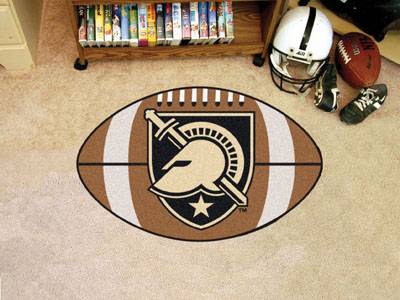 US Military Academy - Army Black Knights Football Rug - Click Image to Close