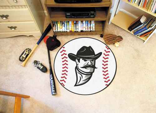 New Mexico State University Aggies Baseball Rug - Click Image to Close