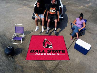 Ball State University Cardinals Tailgater Rug - Click Image to Close