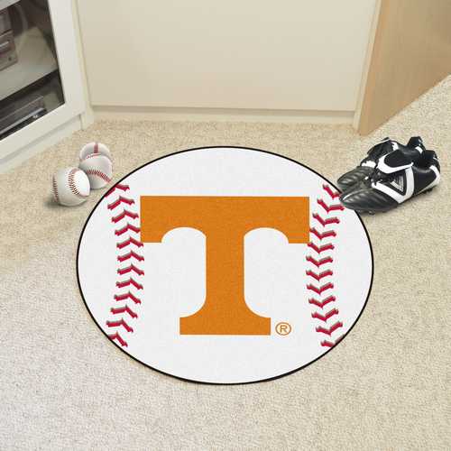 University of Tennessee Volunteers Baseball Rug - Click Image to Close