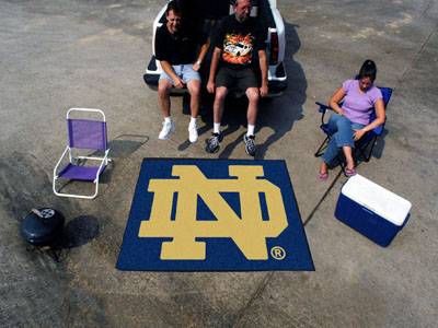 University of Notre Dame Fighting Irish Tailgater Rug - Click Image to Close