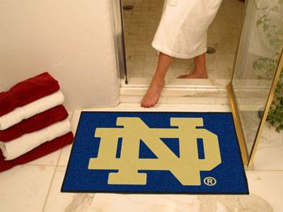 University of Notre Dame Fighting Irish All-Star Rug - Click Image to Close