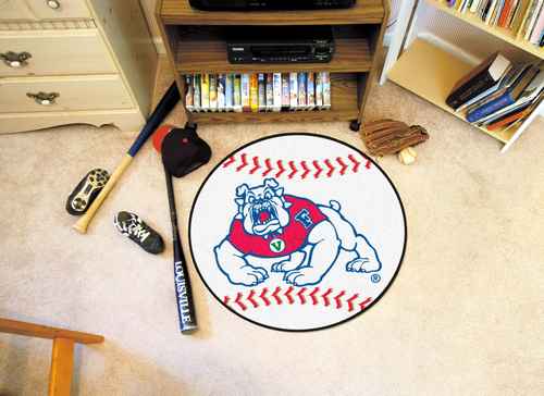 Fresno State Bulldogs Baseball Rug - Click Image to Close