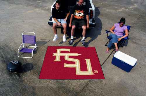 Florida State University Seminoles Tailgater Rug - FS Logo - Click Image to Close