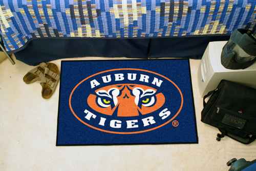 Auburn University Tigers Starter Rug - Click Image to Close
