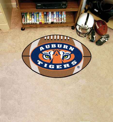 Auburn University Tigers Football Rug - Click Image to Close