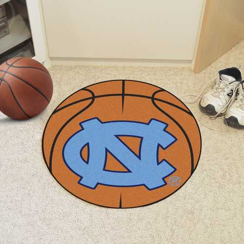 University of North Carolina Tar Heels Basketball Rug - NC - Click Image to Close