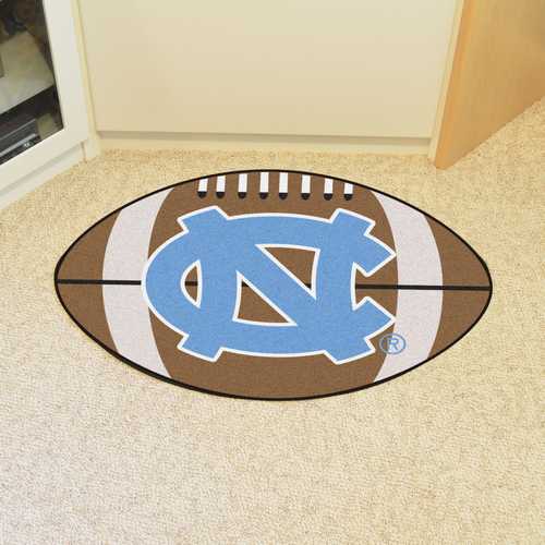 University of North Carolina Tar Heels Football Rug - NC - Click Image to Close