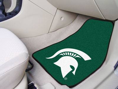 Michigan State University Spartans Carpet Car Mats - Click Image to Close