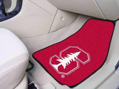 Stanford University Cardinal Carpet Car Mats - Click Image to Close