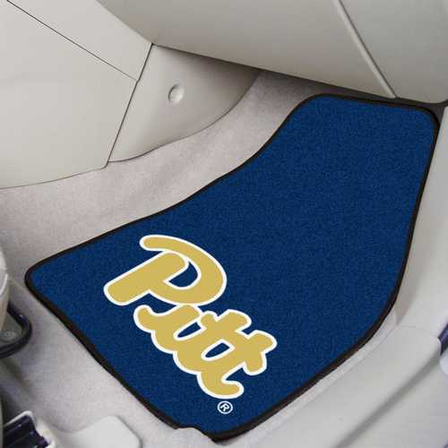 University of Pittsburgh Panthers Carpet Car Mats - Click Image to Close