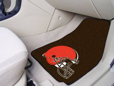 Cleveland Browns Carpet Car Mats - Click Image to Close