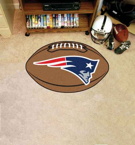 New England Patriots Football Rug - Click Image to Close