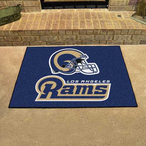 Los Angeles Rams All-Star Rug - Click Image to Close