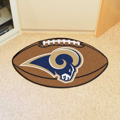 Los Angeles Rams Football Rug - Click Image to Close