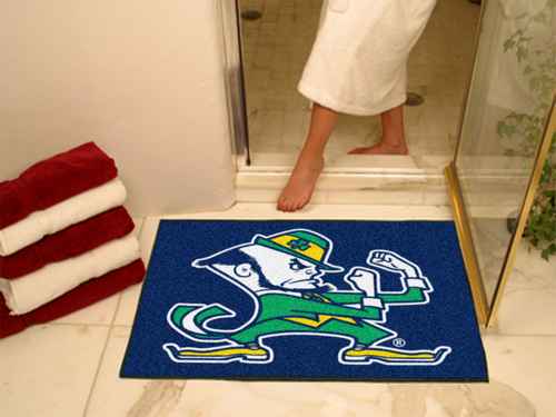 University of Notre Dame Fighting Irish All-Star Rug-Leprechaun - Click Image to Close