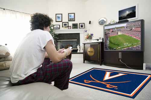 University of Virginia Cavaliers 4x6 Rug - Click Image to Close