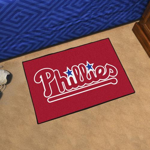 Philadelphia Phillies Starter Rug - Click Image to Close