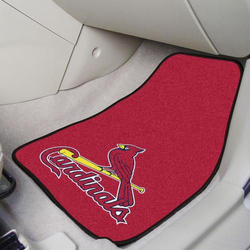 St Louis Cardinals Carpet Car Mats - Click Image to Close