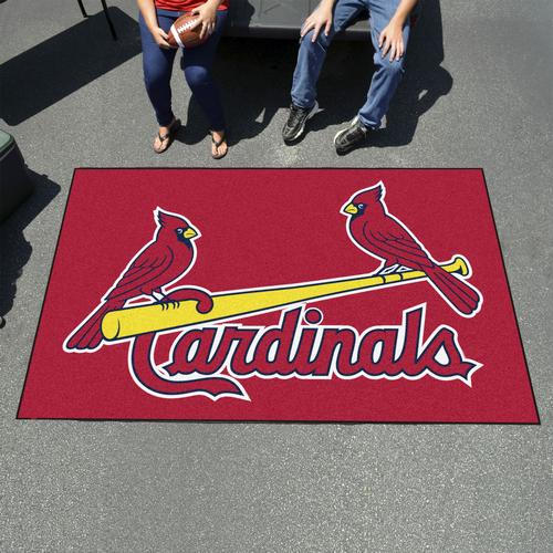 St Louis Cardinals Ulti-Mat Rug - Click Image to Close