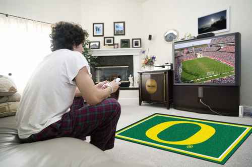 University of Oregon Ducks 4x6 Rug - Click Image to Close