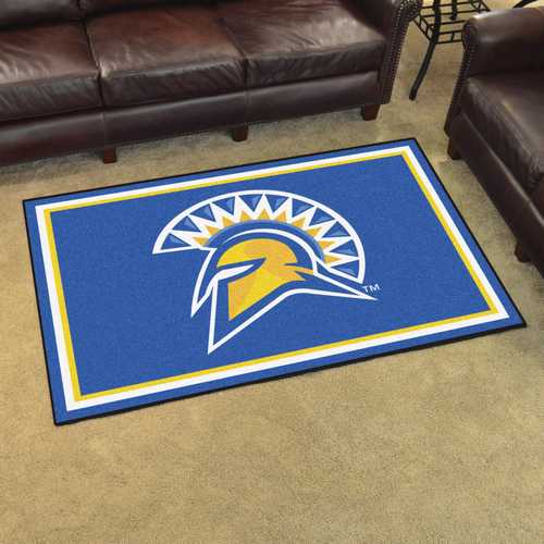 San Jose State University Spartans 5x8 Rug - Click Image to Close