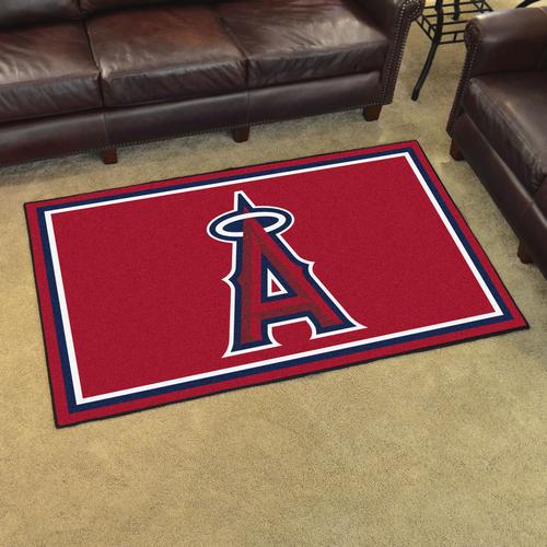 Los Angeles Angels 4x6 Rug - Click Image to Close