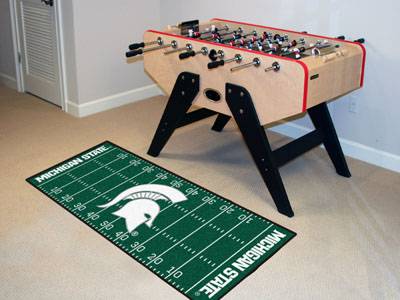 Michigan State Spartans Football Field Runner - Click Image to Close