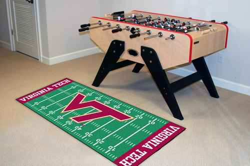 Virginia Tech Hokies Football Field Runner - Click Image to Close