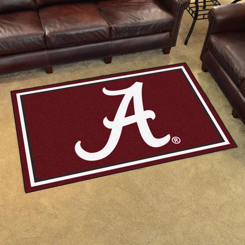 University of Alabama Crimson Tide 4x6 Rug - Click Image to Close