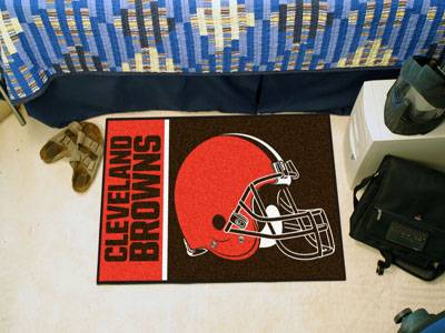 Cleveland Browns Starter Rug - Uniform Inspired - Click Image to Close