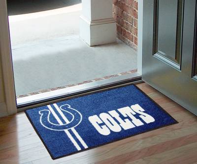 Indianapolis Colts Starter Rug - Uniform Inspired - Click Image to Close