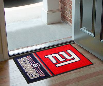 New York Giants Starter Rug - Uniform Inspired - Click Image to Close