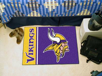 Minnesota Vikings Starter Rug - Uniform Inspired - Click Image to Close