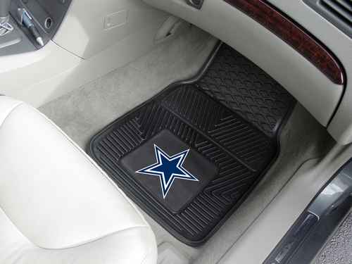 Dallas Cowboys Heavy Duty Vinyl Car Mats - Click Image to Close