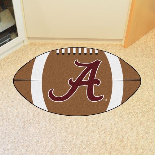 University of Alabama Crimson Tide Football Rug - Click Image to Close