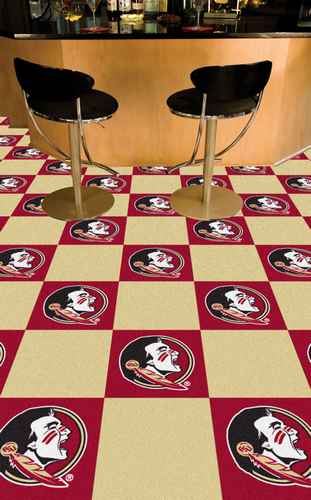 Florida State University Seminoles Carpet Floor Tiles - Click Image to Close