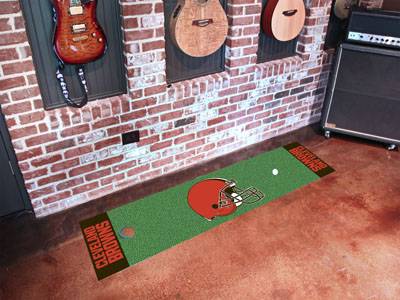 Cleveland Browns Putting Green Mat - Click Image to Close