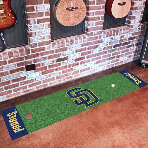 San Diego Padres Putting Green Mat - Click Image to Close