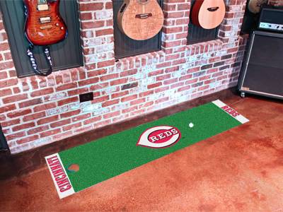 Cincinnati Reds Putting Green Mat - Click Image to Close