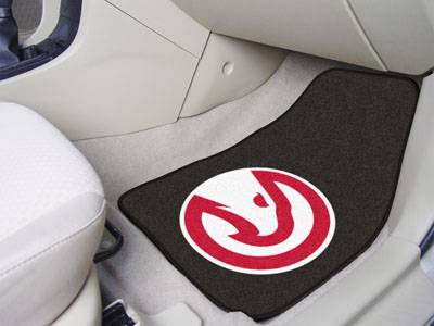 Atlanta Hawks Carpet Car Mats - Click Image to Close